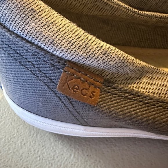 Keds ortholite gray slip on canvas size 10 comfort shoes flats - Picture 4 of 5